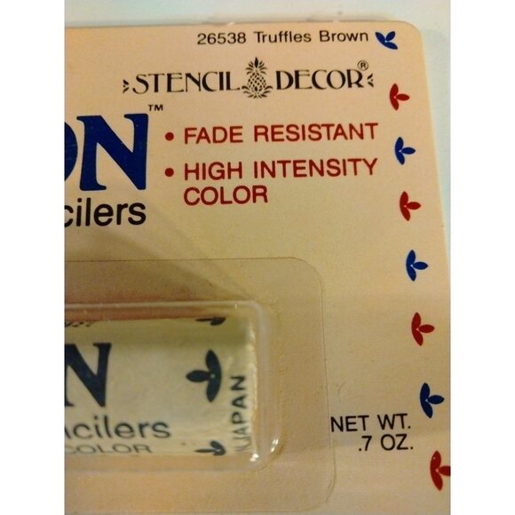 Artist Paint Crayon Truffles Brown Oil Base Artists Stenciler 26538 - Picture 5 of 8